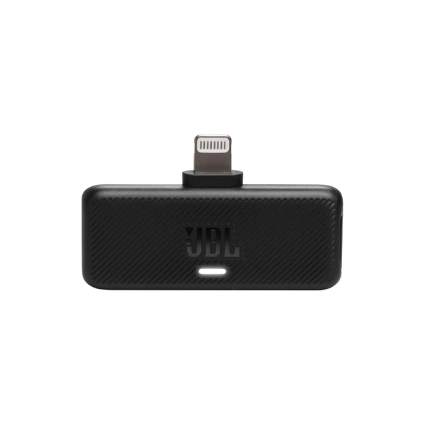 JBL Quantum Stream Wireless Wearable Streaming Microphone with Lightning Dongle for Apple Devices, 24 Hours of Recording Time - Black