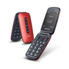Panasonic KX-TU550E 4G Essentials Clamshell Mobile Phone for Elderly, 1.2MP Camera, Senior Phone with Large 2.8" Display, 300 Hours Standby Time