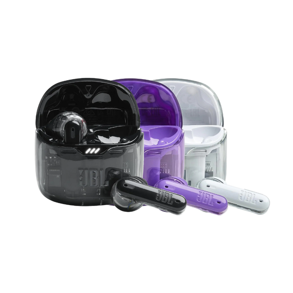 JBL Tune Flex Ghost Edition Wireless Bluetooth Headphones with Active Noise Cancelling