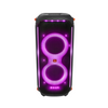 JBL PartyBox 710 Portable Indoor and Outdoor Party Speaker with Built-In Lights, IPX4 Splashproof Design and Wheels - Black