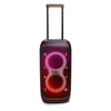 JBL Partybox Stage 320, Portable Bluetooth Party Speaker with Wheels and Telescopic Handle - Black