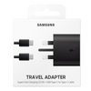 Samsung 25W Super Fast Charging Travel Adapter & USB-C to C Data Cable - Black - EP-TA800XBEGGB