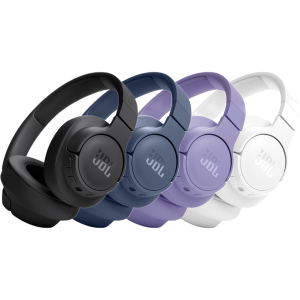 JBL Tune 720BT Wireless On-Ear Headphones with Bluetooth 5.3, Hands-Free Calls and Audio Cable