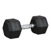 Hex Dumbbells at Home Weights for Strength Training | Iron, Rubber, Non-Slip