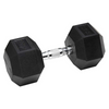 Hex Dumbbells at Home Free Weights for Strength Training | Iron, Rubber, Non-Slip