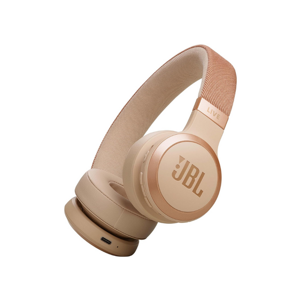 JBL Live 670NC Wireless On-Ear Headphones with Noise Cancelling Technology