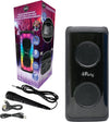 Lexibook Flame Bluetooth Speaker with Mic and Party Lights - K83