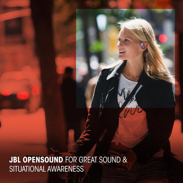 JBL Sense Lite True Wireless Open-Ear Headphones with Ear Hook Design & Air Conduction