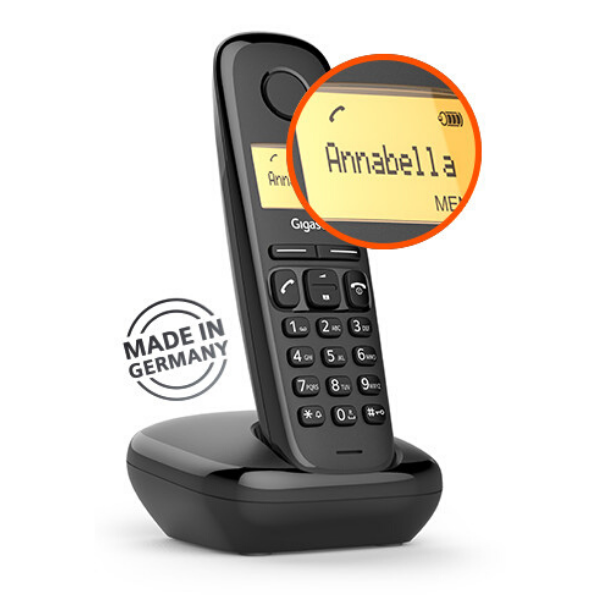 Gigaset A170 Digital Cordless Telephone with Illuminated Display - Single & Duo