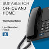 Acatel Big Button Corded Telephone - Black - ATL1425581