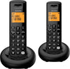 Alcatel Digital Twin Cordless Phone with Answering Machine & Call Block - Black - ATL1427332
