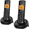 Alcatel Digital Twin Cordless Phone with Answering Machine & Call Block - Black - ATL1427332