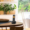 Alcatel Digital Twin Cordless Phone with Answering Machine & Call Block - Black - ATL1427332