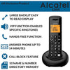 Alcatel Digital Twin Cordless Phone with Answering Machine & Call Block - Black - ATL1427332