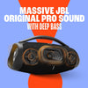JBL Boombox 3 Wi-Fi and Bluetooth Speaker with 24-Hour Battery Life, Waterproof and Dustproof - Black