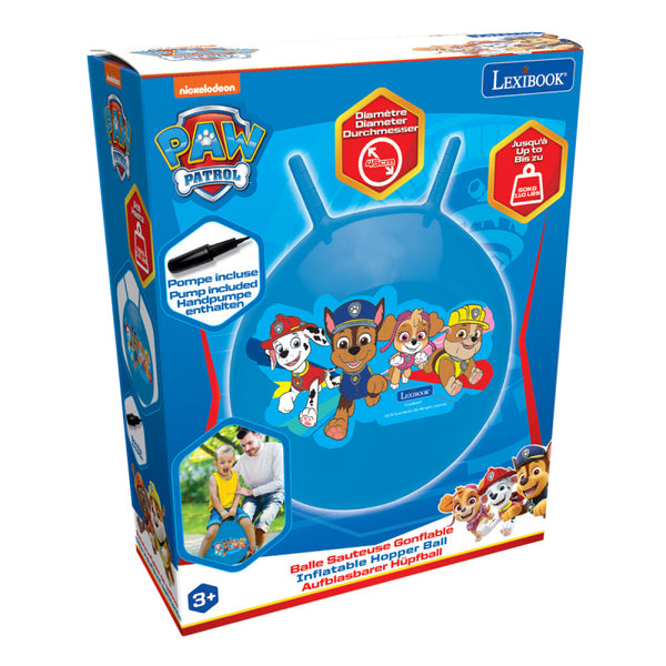 Lexibook Paw Patrol Inflatable Space Hopper Ball 45cm - BG040PA