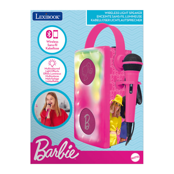 Lexibook Luminous Bluetooth Speakers with Lights & Mic - BTP185