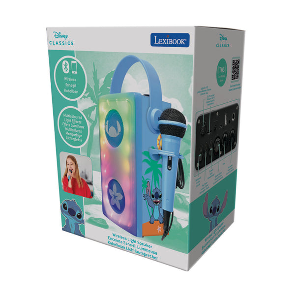 Lexibook Luminous Bluetooth Speakers with Lights & Mic - BTP185