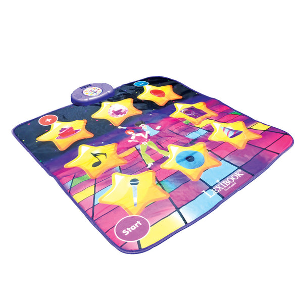 Lexibook Electronic Bluetooth and Luminous Dance Mat with 6 Game Modes - DM10