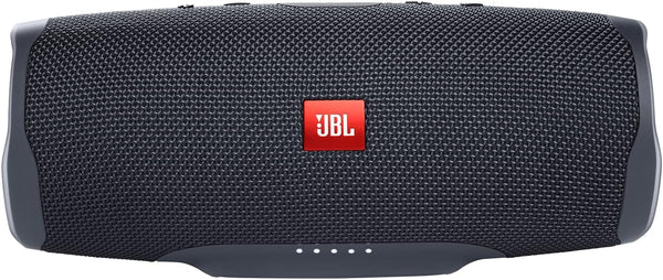 JBL Charge Essential 2 Portable Bluetooth Speaker with Built-in Powerbank, IPX7 Waterproof, Rechargeable 20h Battery Life - Black
