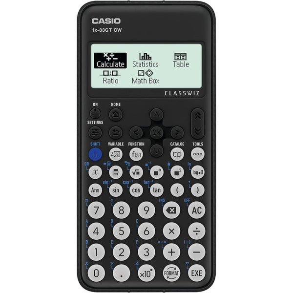 Casio ClassWiz GCSE Scientific Calculator - Black - FX83GTCW+W