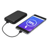 Groov-e Power Bank 20,000mAh Portable Charger - Black - GVCH20000BK