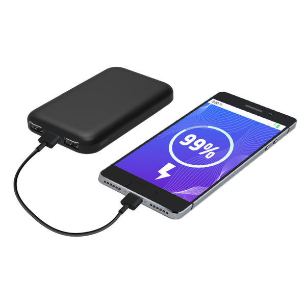 Groov-e Power Bank 20,000mAh Portable Charger - Black - GVCH20000BK