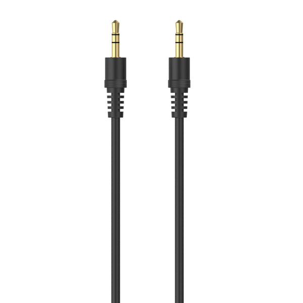 Groov-e Audio Male to Male AUX Cable 1.5m - Black - GVMA081BK