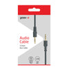 Groov-e Audio Male to Male AUX Cable 1.5m - Black - GVMA081BK