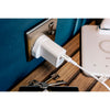 Groov-e USB-C & USB-A Mains Charger 20W with Worldwide Travel Adaptors - White - GVMA113WE