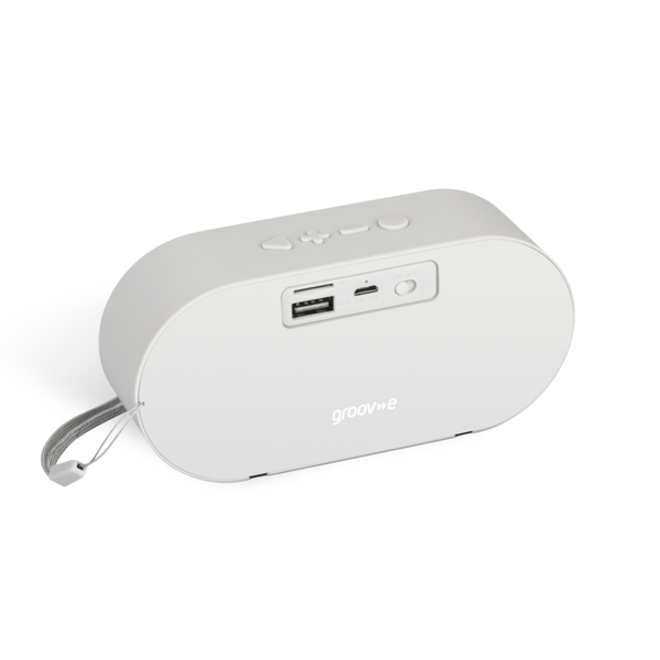 Groov-e Wave Portable Wireless Bluetooth Speaker 3W - Grey