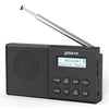 Groov-e Geneva Rechargeable DAB & FM Digital Radio - GVDR09BK