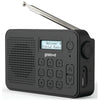 Groov-e Madrid Recahargeable DAB Radio - GVDR10BK