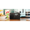 Groov-e Madrid Recahargeable DAB Radio - GVDR10BK