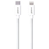 Groov-e MFI Lightning to USB-C Charging Cable 1M - White -  GVMA046WE