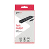 Groov-e Multiport Hub USB-C to 5 Ports (HDMI, USB-C and USB-A x 3) - Black - GVPC10BK
