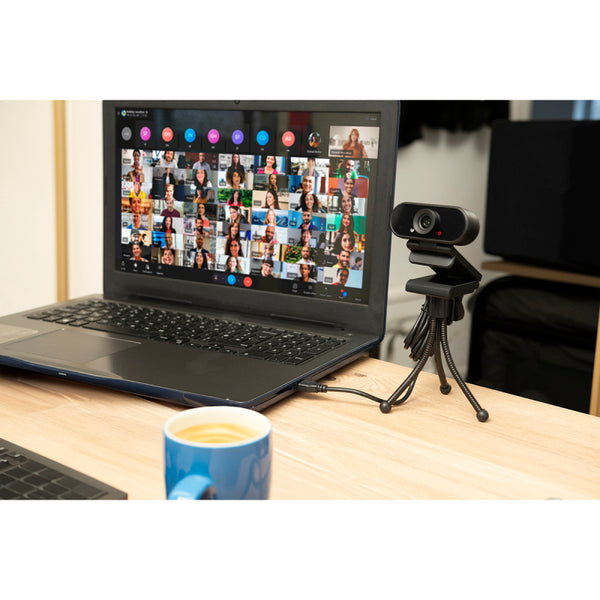 Groov-e USB 1080P Webcam Full HD - Black - GVPC11BK