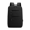 Groov-e Laptop Backpack with 5 Compartments & USB Port - Black - GVPC12BK