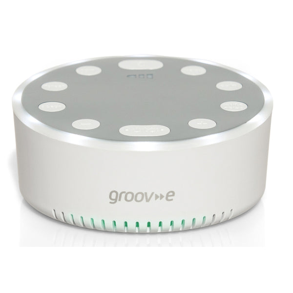 Groov-e Serenity Sleep Aid Sound Machine with White Noise and Natural Sounds - GVSP500WE