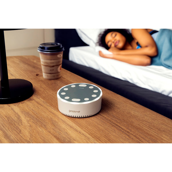 Groov-e Serenity Sleep Aid Sound Machine with White Noise and Natural Sounds - GVSP500WE