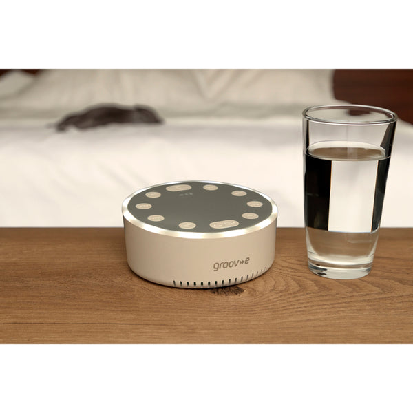 Groov-e Serenity Sleep Aid Sound Machine with White Noise and Natural Sounds - GVSP500WE