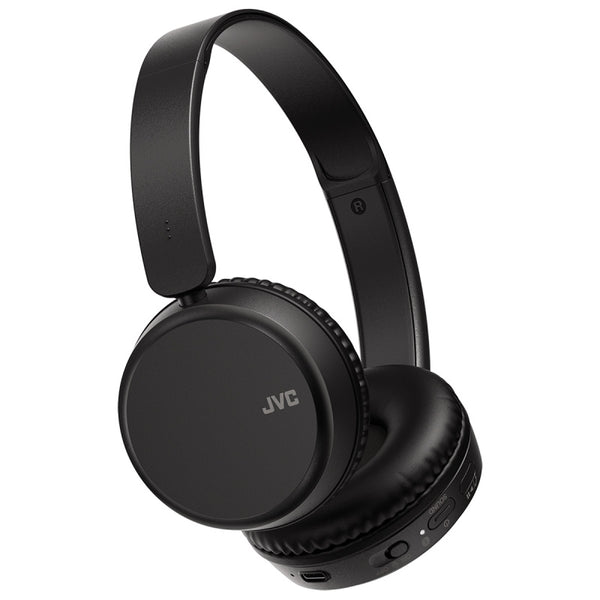 JVC Deep Bass Wireless Bluetooth On Ear Headphones - Carbon Black -  HAS36W-B