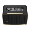 JBL Authentics 200 Smart Home Speaker with Built-In Wi-Fi, Music Streaming, Voice Assist, Bluetooth, Retro Design - Black