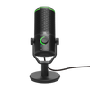 JBL Quantum Stream Studio Triple Condenser USB Microphone with Four Cardioid Pick-Up Patterns for Smooth Streaming - Black