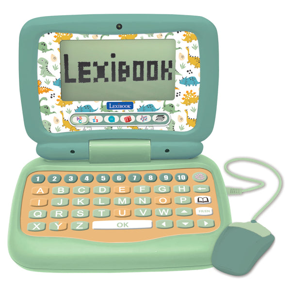 Lexibook My First Dinausaur Educational Laptop - Engish/French - JC398DINOI1