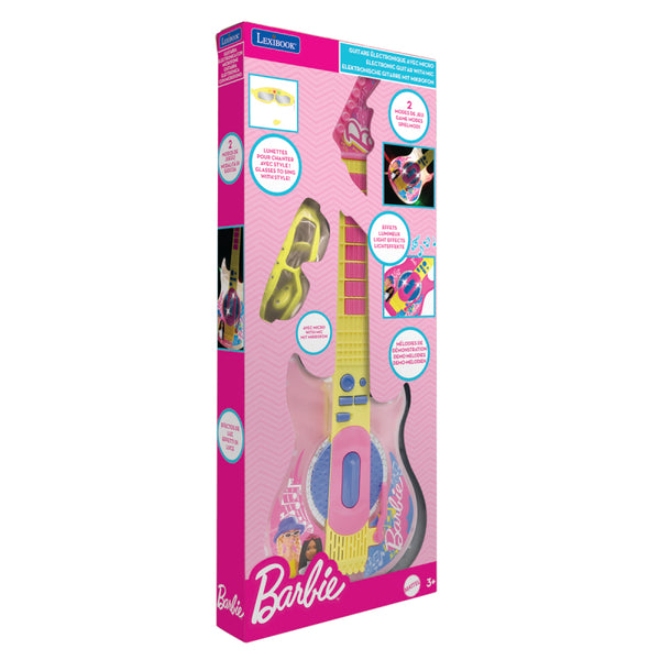 Lexibook Electronic Guitar & Glasses with Microphone | 3 Years + - K260