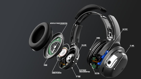 JBL Tour One M2 Wireless Over-Ear Headphones with Noise Cancelling and up to 50h Battery