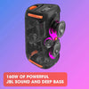 JBL PartyBox110 Portable Indoor and Outdoor Party Speaker with Built-In Lights and IPX4 Splashproof Design - JBLPARTYBOX110UK