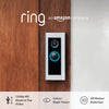 Ring Video Doorbell Pro 2 | Doorbell Camera, Hardwired, HD+, Head to Toe Video - Satin Nickel - B086QKXW1M - [Grade A]