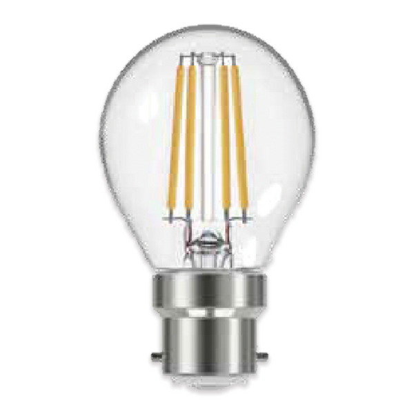 Linx G45 Golf Clear 4W LED Filament Bulb - Warm White - LX007